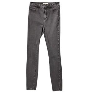 Pacsun Super High Rise Skinny Jeans Size 21 Clean Girl Streetwear Grunge Minimal